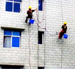 温州华泰保洁公司外墙清洗